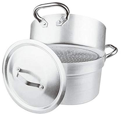 Couscous Pan Lt. 18 Aluminium