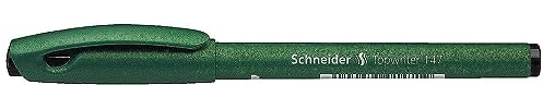 Schneider Pen Topwriter 147 Schneider Faserspitze 0,6 mm. Schwarz, Grün