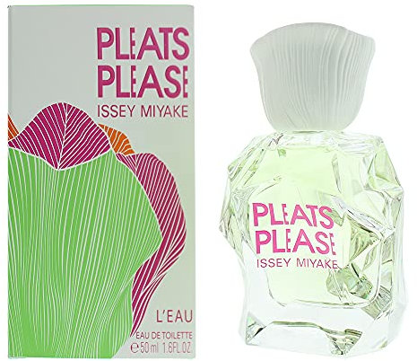 Issey Miyake - Pleats Please L’Eau Eau de Toilette - Light & airy floral perfume for women with a wild rose accord, patchouli, neroli & a white musk accord - Women’s fragrance