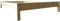 LIEGEWERK Massivholzbett Futonbett Bett 100x200 cm Holzbett 100 Holz Einzelbett massiv Natur (100cm x 200cm)