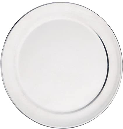 Bandeja para pizza de aluminio de Vogue borde ancho 26 cm molde para horno de horno antiadherente resistente