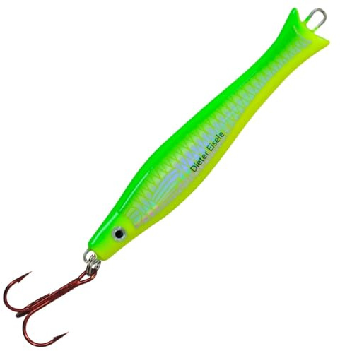 Dieter Eisele Pro Select Pilker Big Fish, Gewicht/Länge/Hakengröße:120g - 14.5cm - Gr. 3/0