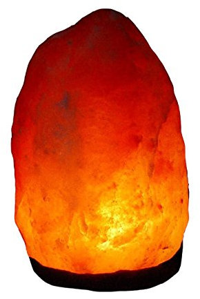 Bosalla Salz Lampe von 2 kg bis 26 kg frei wählbar Kristall Lampen Salt Range Pakistan mit Spezial Leuchtmittel und Kabel in XL 500 cm WEIß (2-4 kg)