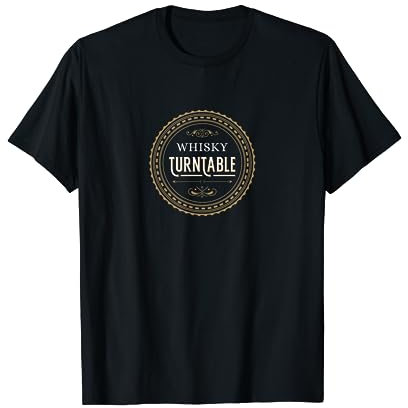 Whisky Turntable - Logo Single Malt Fan T-Shirt