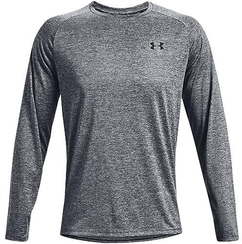 Under Armour Mens Tech 2.0 Long Sleeve T-Shirt Pitch Grey S