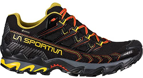 LA SPORTIVA Herren Ultra Raptor II GTX Schuhe, Black-Yellow, EU 47.5