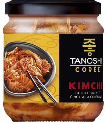 TANOSHI Kimchi épicé traditionnel coréen - 330g, une explosion de saveurs asiatiques pour vos papilles - Lot De 3 - Vendu Par Lot