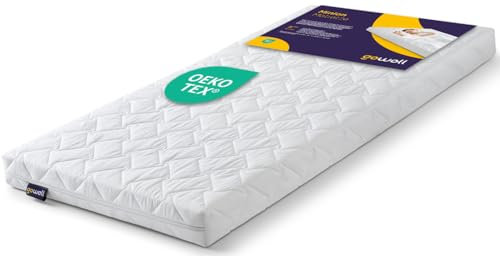 gowoll Kindermatratze 70x140 cm für Baby und Toddler aus Kaltschaum Babymatratze für Babybett (Minion)