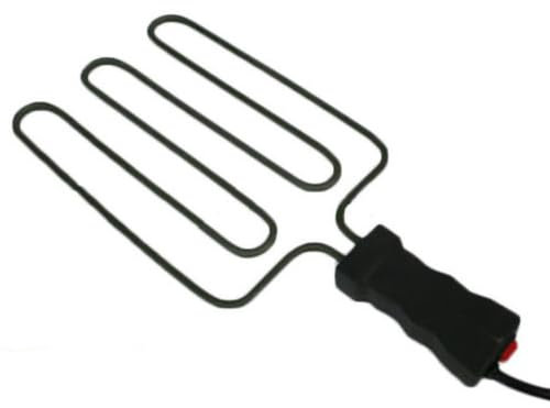 RESISTENZA PER BISTECCHIERA 2000W CON MANICO FERRARI OPTIMA G3 GIULIETTA 32x20CM