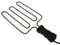 RESISTENZA PER BISTECCHIERA 2000W CON MANICO FERRARI OPTIMA G3 GIULIETTA 32x20CM