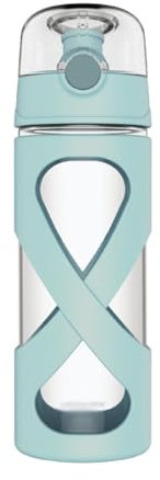 PWSHZ Smoothie Flasche Wasserflaschenkrug mit großem Fassungsvermögen, Pre-Workout-Proteingetränk-Cocktail-Shaker-Becher for Fitness, Laufen und sportliche Outdoor-Becher Tee Flasche (Color : Green)