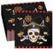 GROVBLE 40 Stück Piraten Servietten Kindergeburtstag,Papier-Servietten Pirat, Piraten Deko Kindergeburtstag,Tisch-Dekoration, Kinder-Geburtstag,Jungen Mädchen Servietten Party Geburtstag,33 x 33cm