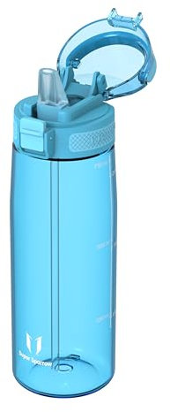 Super Sparrow Gourde avec Paille - 750ml - TouchSip Bouteille d'eau - Tritan sans BPA - Idéale pour Le Sport, l’École et Les Activités en Plein Air