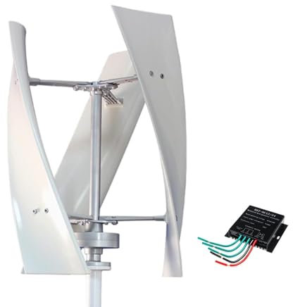 Generador De Turbina EóLica De 800 W, 12 V, 24 V, con 3 Aspas, Generador De Turbina EóLica Vertical, Generador De ImáN Permanente, Kit De Turbina EóLica para HíBridos EóLicos,B-12V