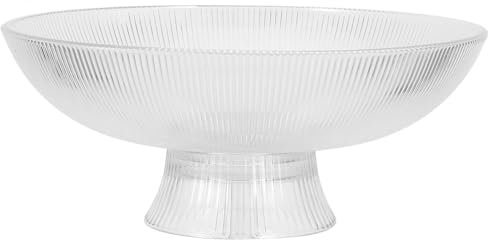 Ciieeo Plato De Fruta De Patas Altas Cuenco Decorativo Para Centro De Mesa Cuencos De Vidrio Para Decorar La Mesa Del Comedor