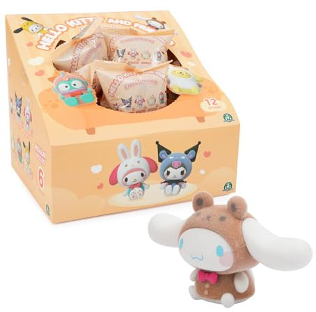 Hello Kitty, 1 Sammelfigur, 4 cm, Serie Cross Dressing, zufälliges Modell, für Kinder ab 3 Jahren, HKT46