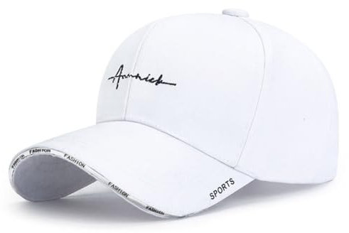 DURINM Basecap Unisex Freizeit Baseball Cap Herren und Damen Einstellbare Kappe mit Schirm Sonnenschutz für Outdoor Running Baseballkappe für Sport lässig einfarbig Sonnenhut Hüte klassisch