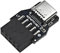 Sbshiouu Adaptador de placa base USB 2.0 de 9 pines, USB C, convertidor de cabecera de panel frontal para ordenadores, tabletas, accesorio de panel frontal USB tipo C