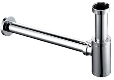 Round Bottle Trap Zinc Alloy Basin Sink Waste Drain Kit for Basins