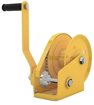 Cabrestante manual con cable autoblocante de 1200 lb, 1800 lb y 2600 lb, cabrestante manual con tracción de cable, sin cuerda(1200LB)