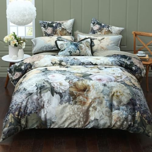 Beddinghouse Mako Satin Bettwäsche Polly Multi Blumen135x200