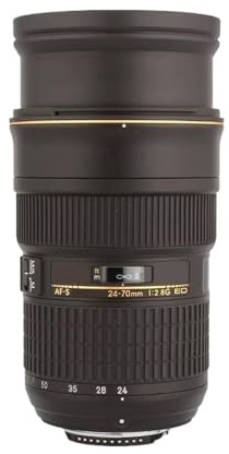 Compatible for Nikon F Mount 24-70mm f/2.8 ED Full Frame Standard Zoom Lens for SLR Cameras