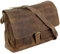 Harolds Antik Messenger Bag aus Leder 39 cm Natur