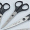 Dahle 5 x Papier-Schere 13cm schwarz