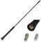 tomzz Audio 1200-004 Auto Radio breve sostituzione tetto Antenna Rod sostituzione radiatore breve 40cm M5 M6 Anti rumore compatibile con Audi Opel Seat Skoda VW a.o. nero