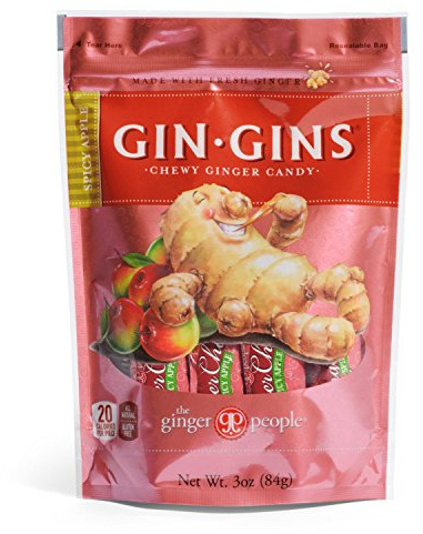 Ginger People (The ) Ginger Chews - Spicy Apple 84g (10 pack)