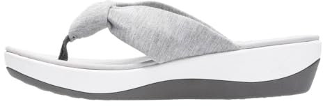 Clarks Womens Arla Glison Open Toe Casual, Grey, Size 41.5 EU