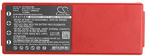 CS-FBA213BL Akku 2000mAh Kompatibel mit [HBC] BA14061, FUB10AA, FUB10XL, FUB78AA, PM471560, Radiomatic BA210040, Radiomatic BA211060, BA213020, BA214060, BA214061, FUB10XL, FUB78AA, PM458017, PM47156