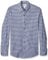 Amazon Essentials Men's Slim-Fit Long-Sleeve Poplin Shirt, Black Blue Gingham, L