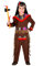 Widmann - Kinderkostüm Indianer, Oberteil, Hose, Gürtel, Stirnband, Häuptling, Wilder Westen, Karneval, Fasching, Mottoparty