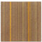 Paris Design Carpet Tiles 50 x 50 cm (1 m²) Loose Lay Striped Commercial Grade Carpet Flooring, Carpet Floor Tiles Bitumen Back (Beige Ochre, Pack of 4)