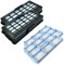 PakTrade 2 Filtri HEPA + 2 Filtri Motore per Aspirapolvere Bosch BSG71266/11, BSG71466/14, BSG71666/14