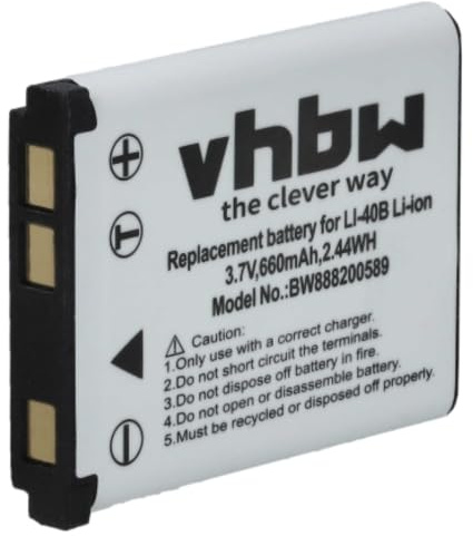 vhbw Akku kompatibel mit Tevion SZ 7
