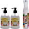 GLAMOUR PARFUM - Paket mit feuchtigkeitsspendender Seife und Lufterfrischer für zu Hause Roma „Deliciosa“ | 2x Gel 500ml + 1x wiederverwendbarer Sprüher 300ml | Langanhaltender Duft