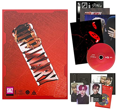 SKUURTFR STRAY KIDS - Mini Album [ODDINARY] (MASK OFF Ver.) Package Box + Photobook + CD-R + Lyrics Paper + Photocards + ID Photocard + Mini Poster + Sticker + P.O.B