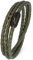 Simaru Lederarmband Made in Germany, Wickelarmband geflochten, Premium Leder aus Katalonien mit Magnetverschluss, wasserfest & hautverträglich 4mm