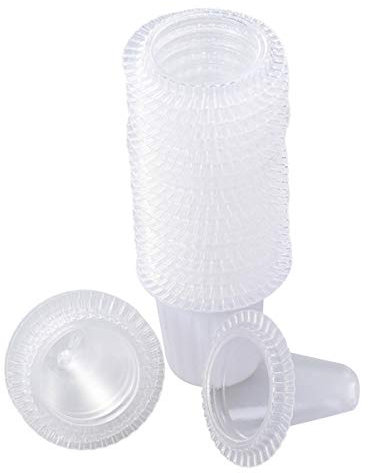FARUTA 100 Stück Einweg-Digital-Ohr-Thermometer, Sondenabdeckungen, Ohr-Thermometer, Ersatz-Objektiv-Abdeckungen, Kappen für Thermoscan-Ohr-Thermometer