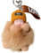Anhänger Baby Ketten Taschen PomPom Schlüssel Cute Puppe Schlüssel Charme schlafende Schlüsselanhänger Je Schlüsselanhänger (A-019, One Size)