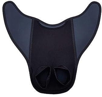 Schwimmflossen Flipper Tauchen Einteilige Schwimmflossen Monoflosse Badeanzug Schwänze Schwimmtrainingshilfe für Mädchen Kinder Erwachsene (1 Schwarz,Klein)