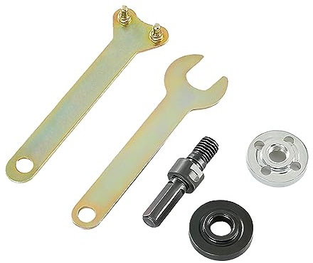 Elektrische Bohrmaschine Umwandlungswinkel Schleifer Verbindungsstange Kompatibel für Trennscheibe Polieren Rad Griff Halter Adapter Bohrer Winkel Schleifer Aufsatz Multifunktions Sägeblatt