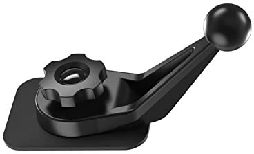 ISKAEN Dash Mount Ram Auto-Luftauslass-Clip Auto Handyhalter Zubehör Selbstklebender Handyhalterung Multifunktional 360 Grad drehbar Armaturenbrett Mount Ram Kugelkopf