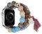 UCK-KIT Pulsera con Cuentas Compatible con for Apple Watch Straps 38MM-49MM, Mujeres Niñas Elástico De Reemplazo De Correa Elástica para SE/8/7/6/5/ /4/3/2/1 Series,Azul,38/40/41MM