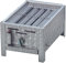 BSR-Grillen Profi Gasgrill 1-flammig 4,5 KW Grillrost Edelstahl zerlegbar Gastrogrill Gasbräter Gastrobräter Piezo Zünder Gasregler stufenlos Abtropfblech Brennerabdeckung Gasschlauch Druckminderer