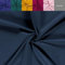 Sommersweat Meterware - French-Terry Sweatstoff - Sweat Stoff, Pullistoff, Dicker Jersey *Ab 50cm, Farbe: 006 stahlblau