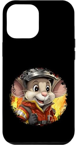 iPhone 12 Pro Max Firefighter Mouse Case