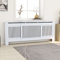 Xichuzi MDF Heizkörperverkleidung, Heizung Abdeckung, Radiator Cover, Heizungsabdeckung, Abdeckung Heizung, Heizkörper Verkleidungen, Weiß 205 cm